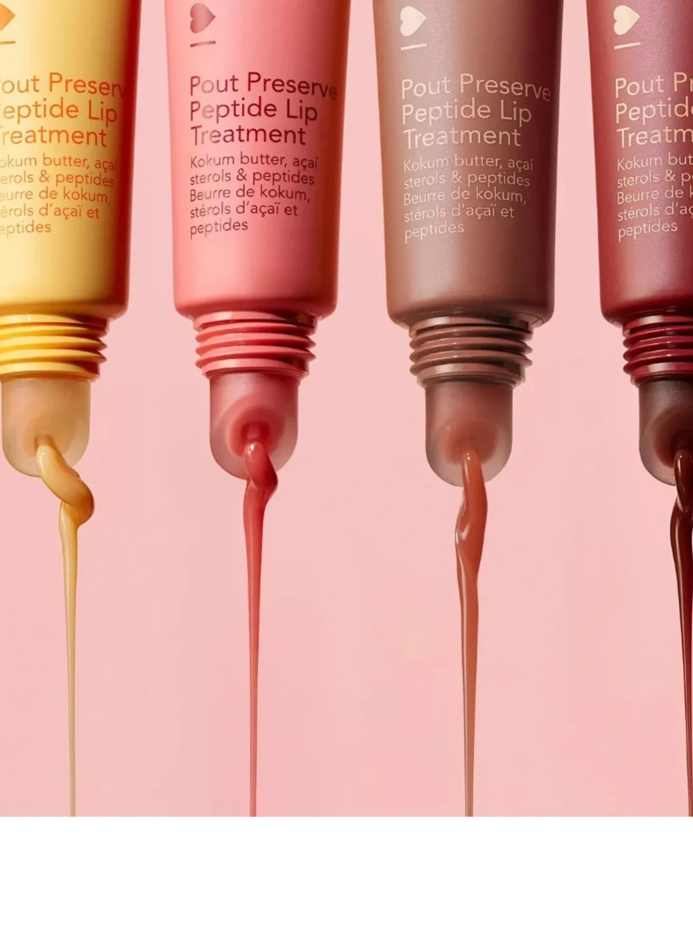 OLEHENRIKSEN Pout Preserve Peptide Lip Treatment in Strawberry Sorbet 12ml NEW